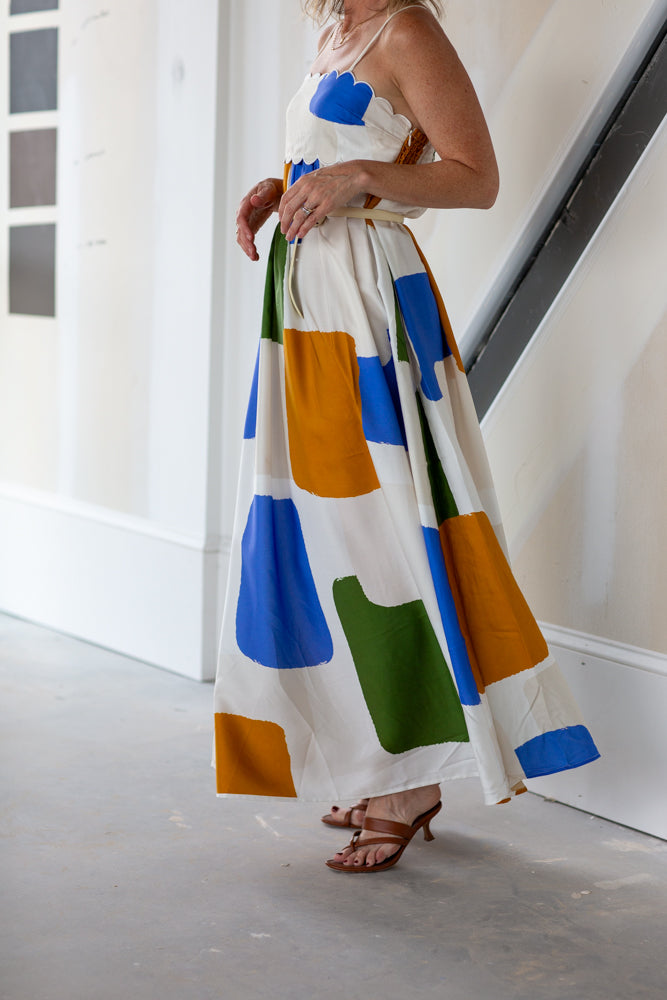 Sancia Saylah Dress: Madeira Print