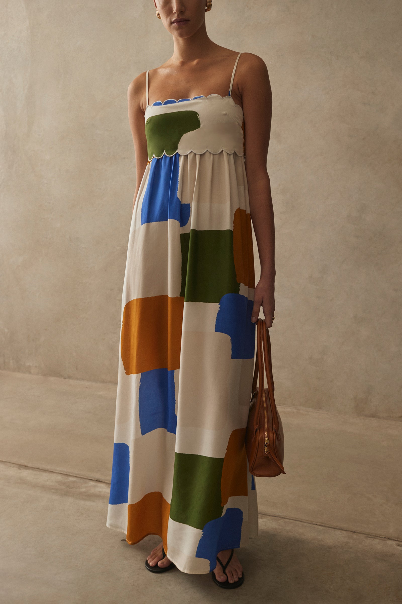 Sancia Saylah Dress: Madeira Print