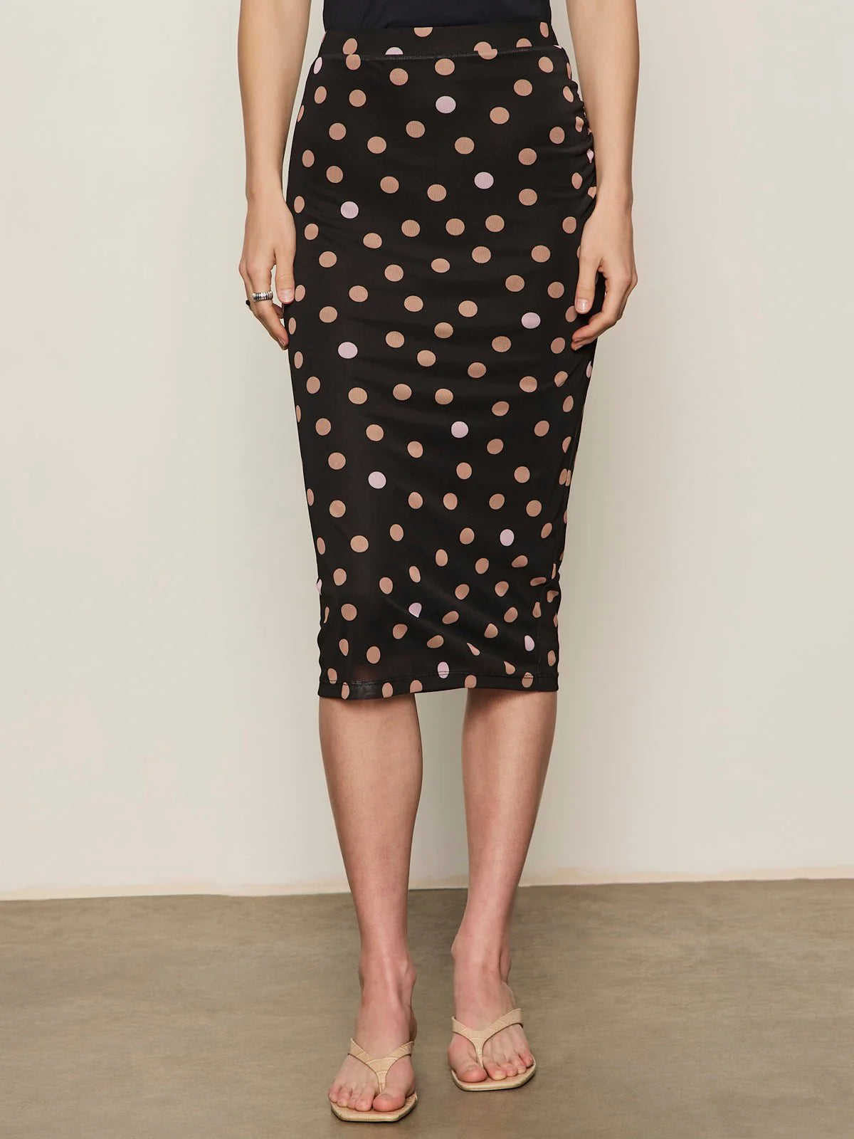 Sanctuary Gathered Mesh Skirt - Popspot