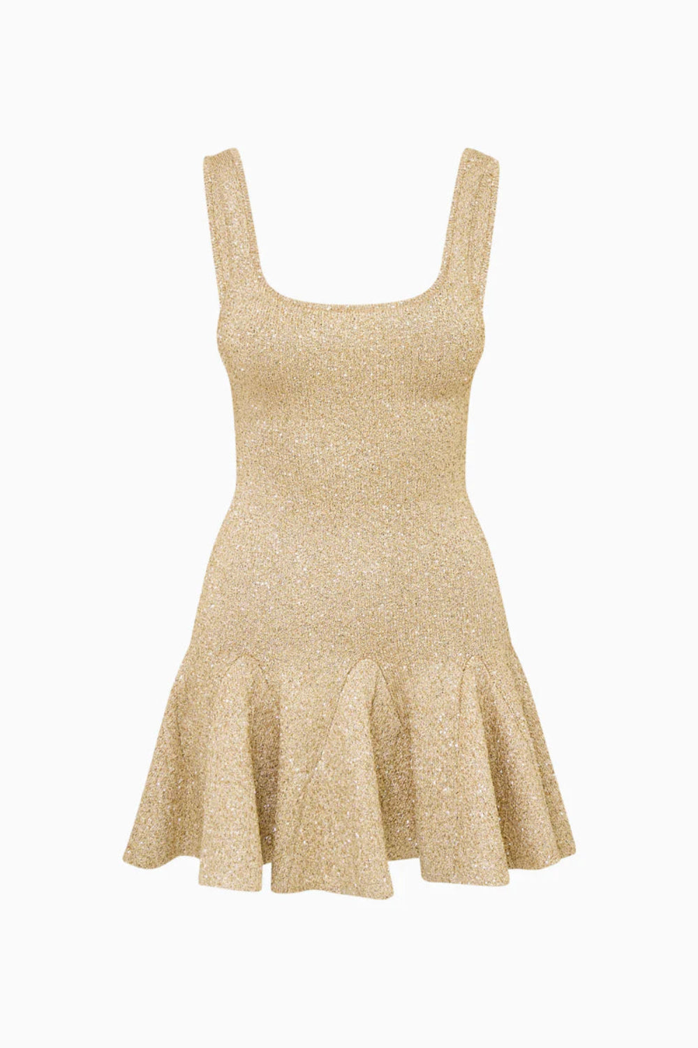 LoveShackFancy Sarajane Dress - Honey Gold