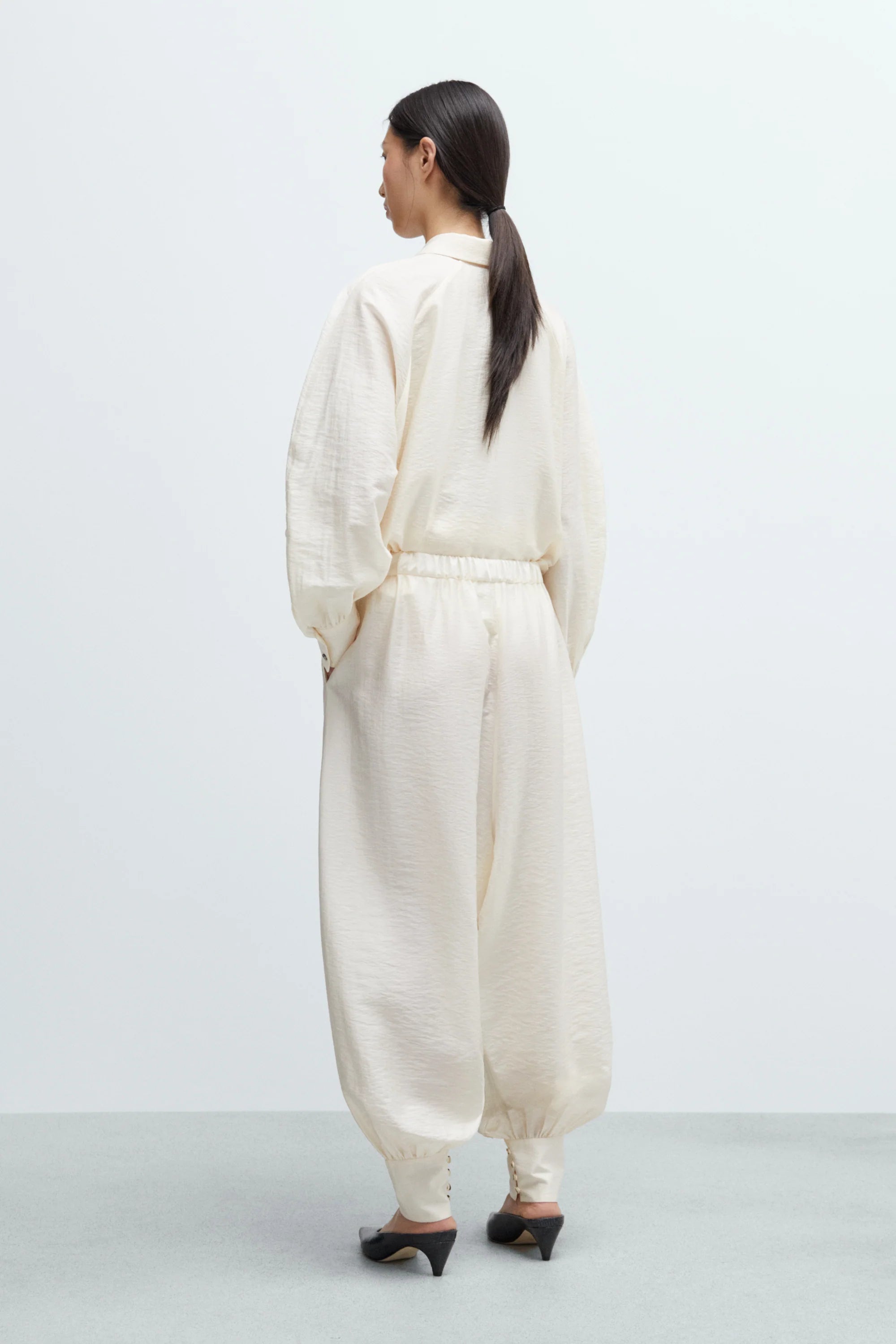 Cordera Sarouel Trousers - Marfil