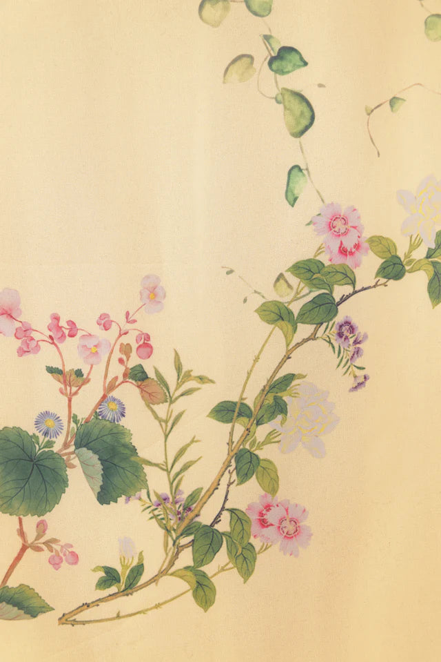 Sau Lee Camille Dress - Soft Yellow