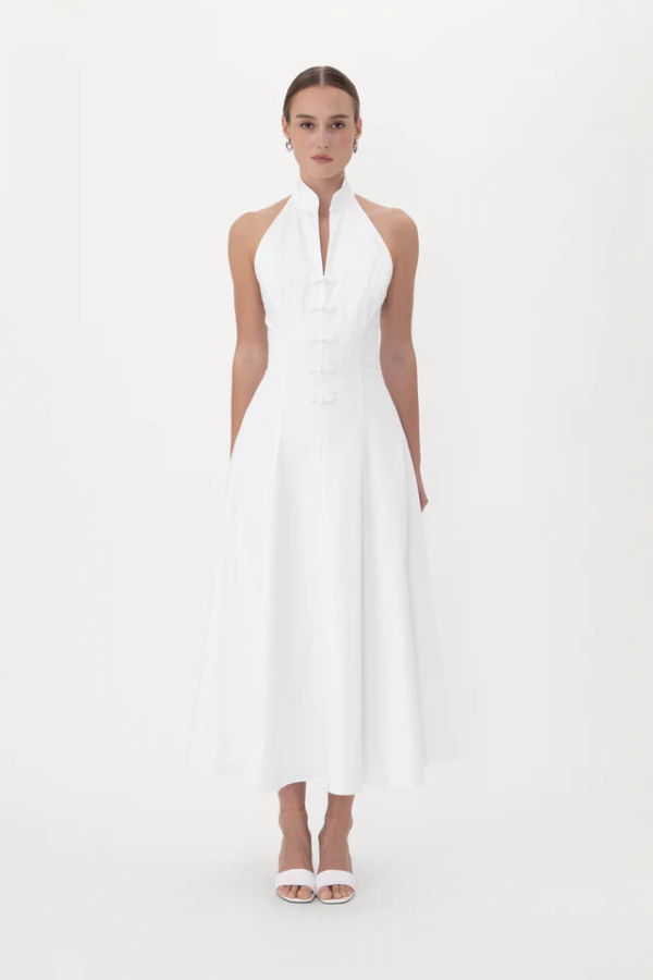 Sau Lee Marilyn Dress - White