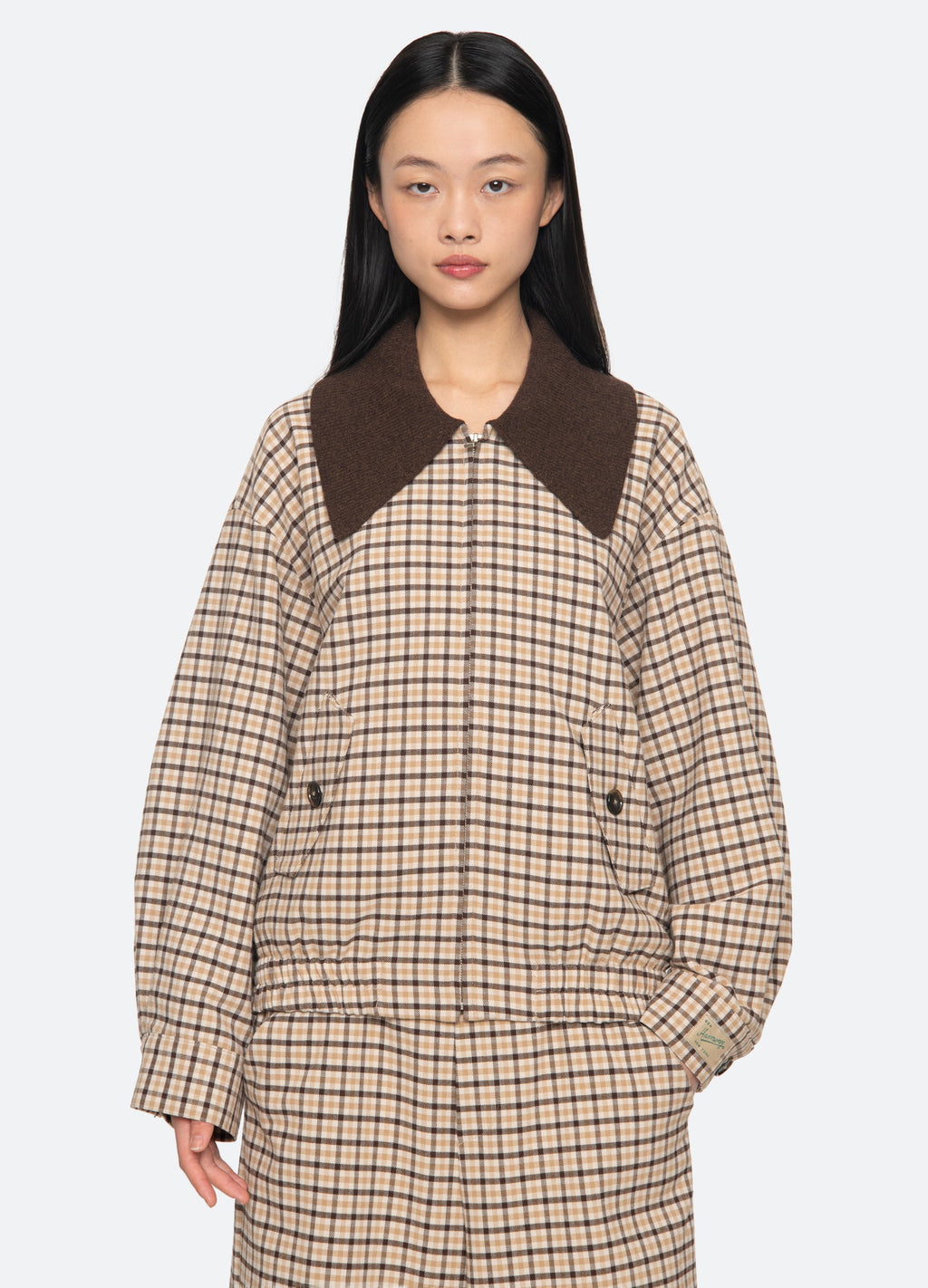 Sea NY Savannah Jacket - Plaid
