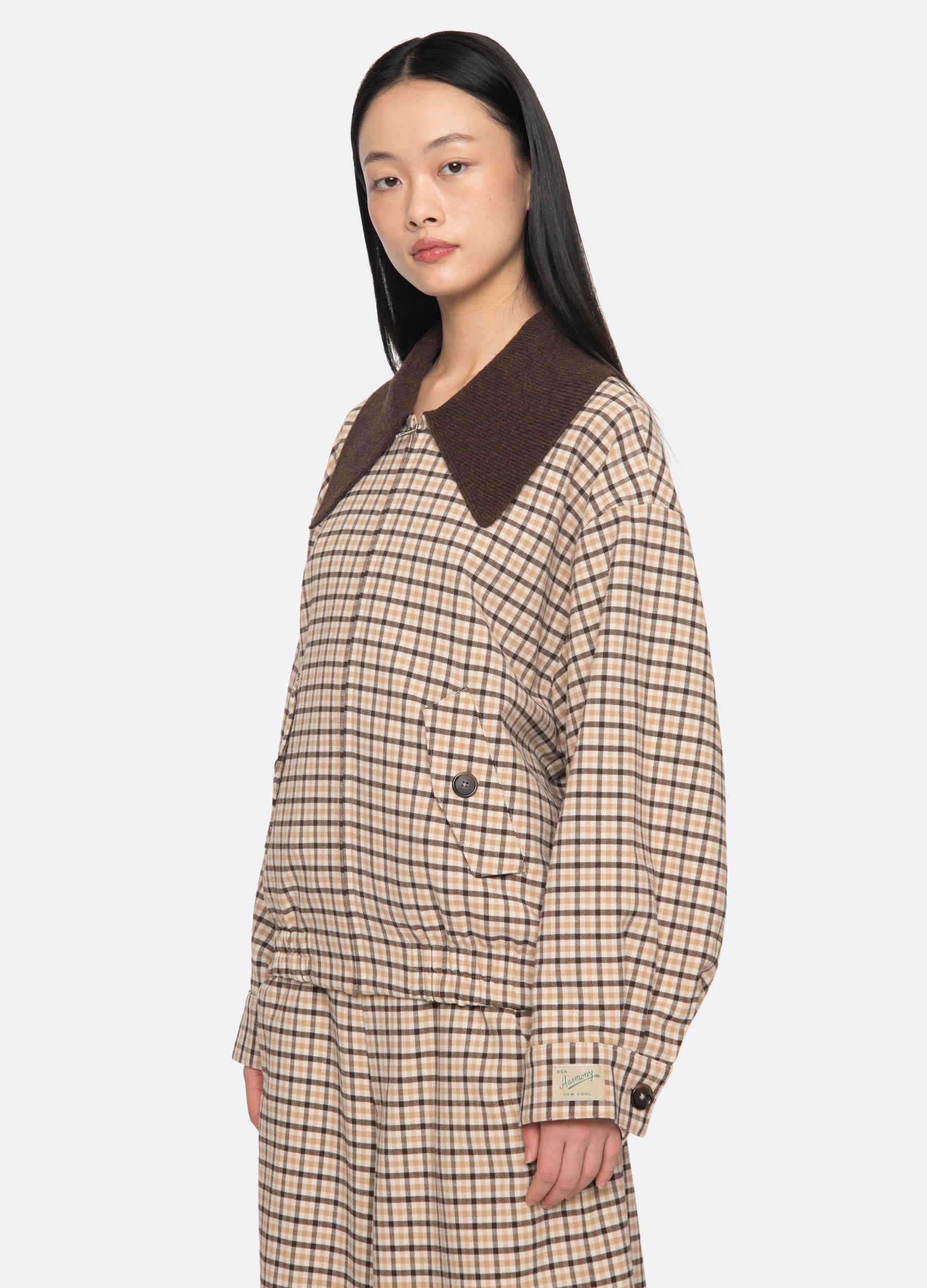 Sea NY Savannah Jacket - Plaid