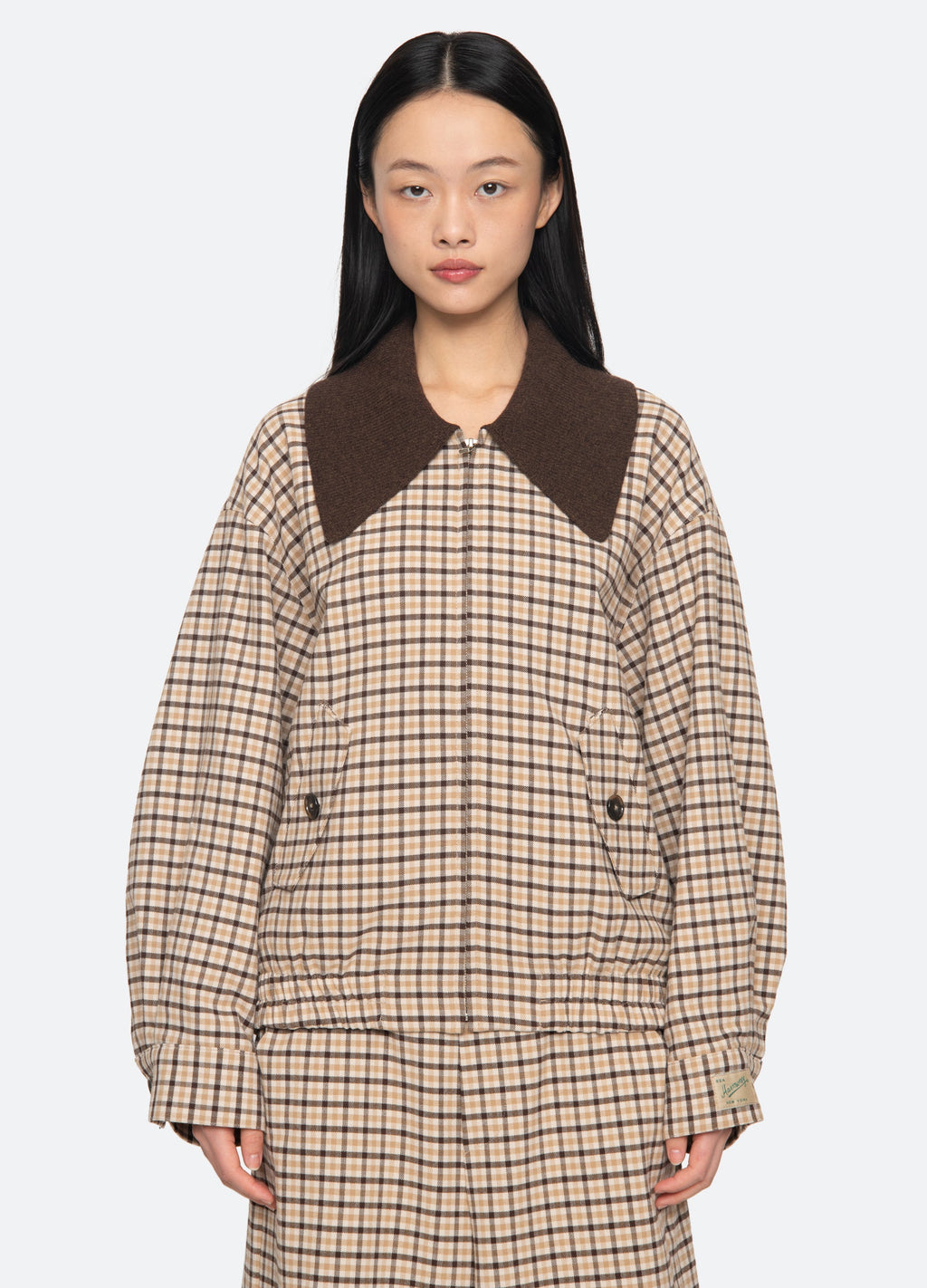 Sea NY Savannah Jacket - Plaid