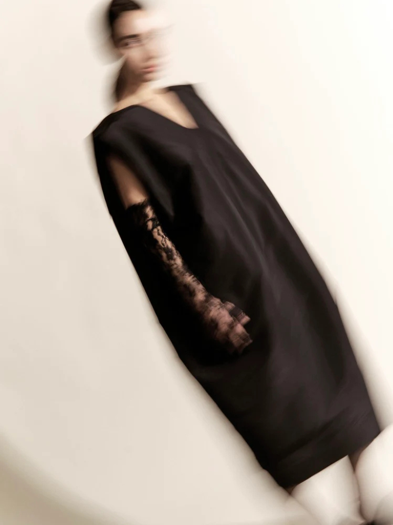Modern Weaving Sculpt Dress