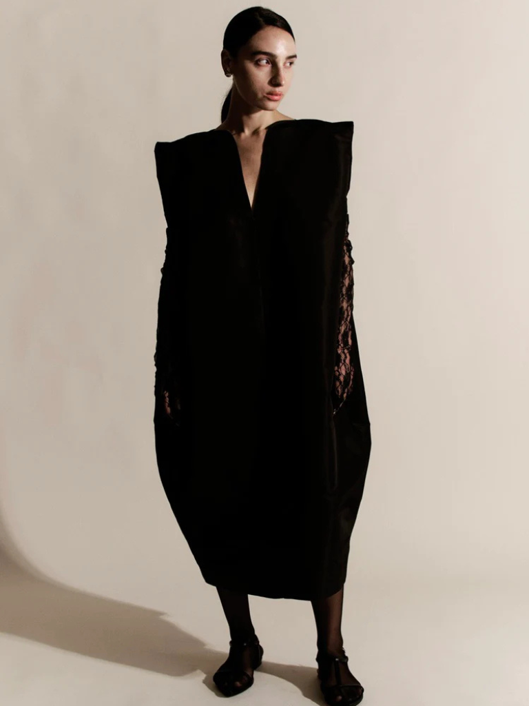 Modern Weaving Sculpt Dress