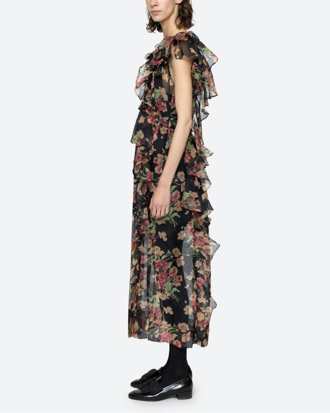 Sea NY Cornelia Midi Dress - Black