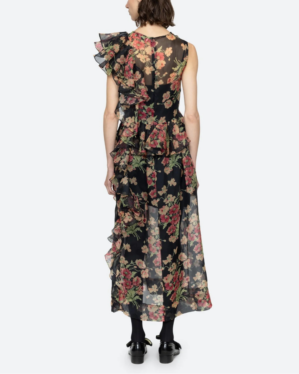 Sea NY Cornelia Midi Dress - Black