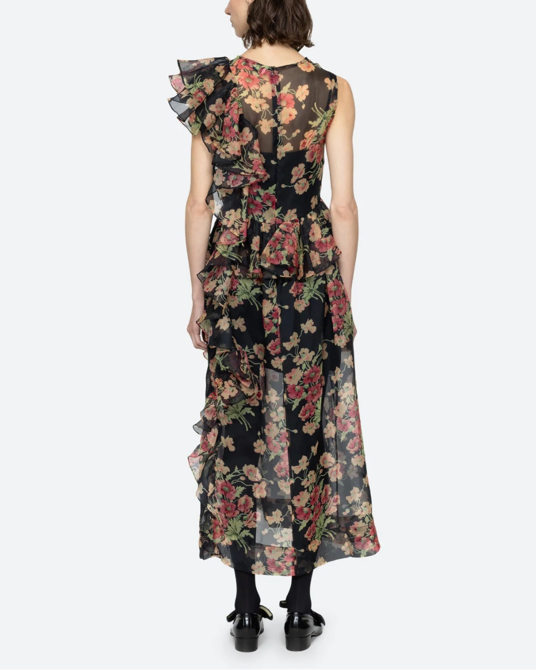 Sea NY Cornelia Midi Dress - Black