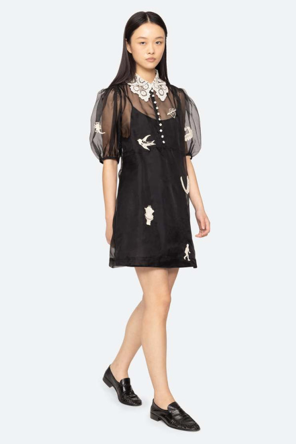 Sea NY Ellison Mini Dress - Black