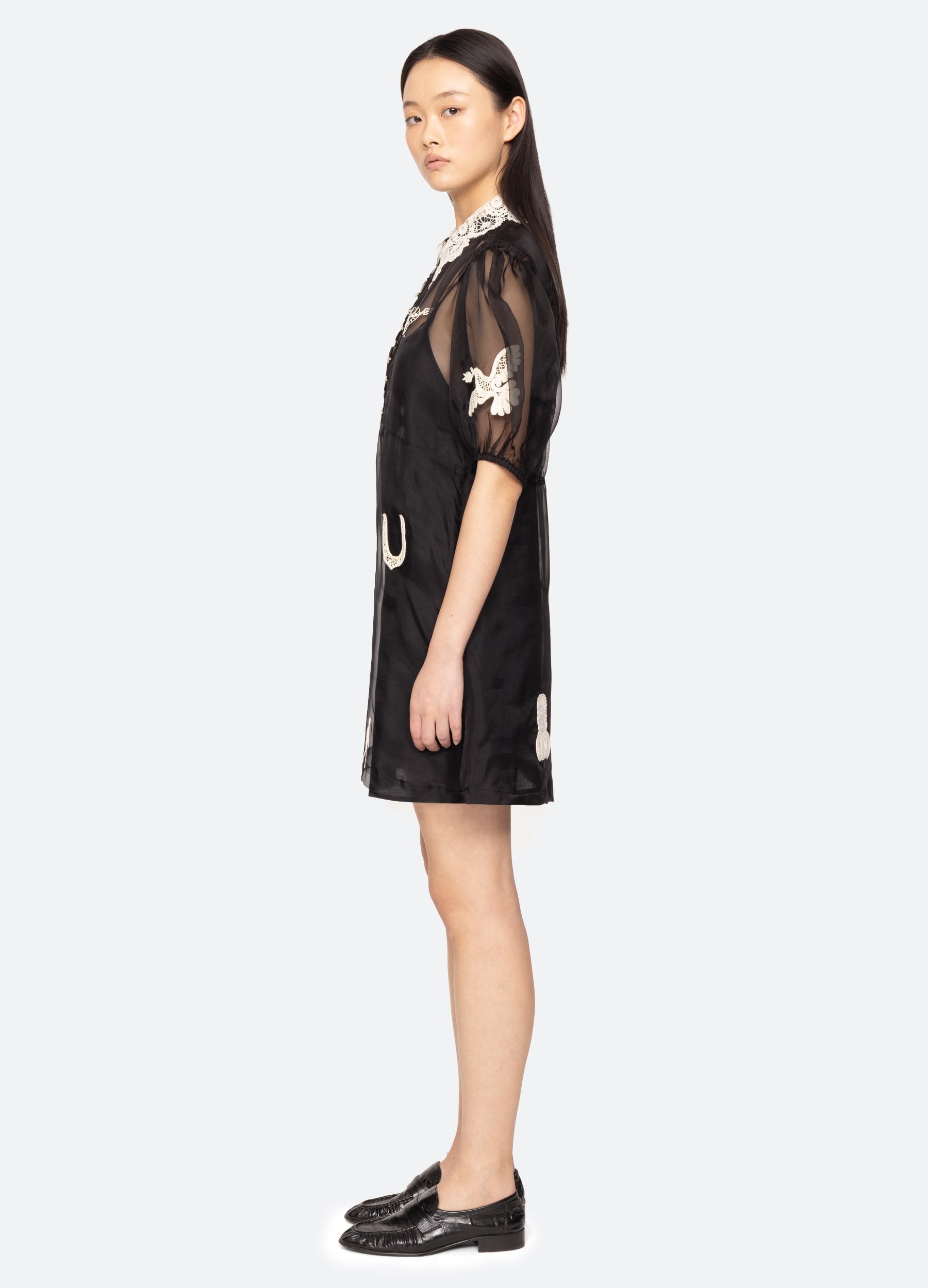Sea NY Ellison Mini Dress - Black