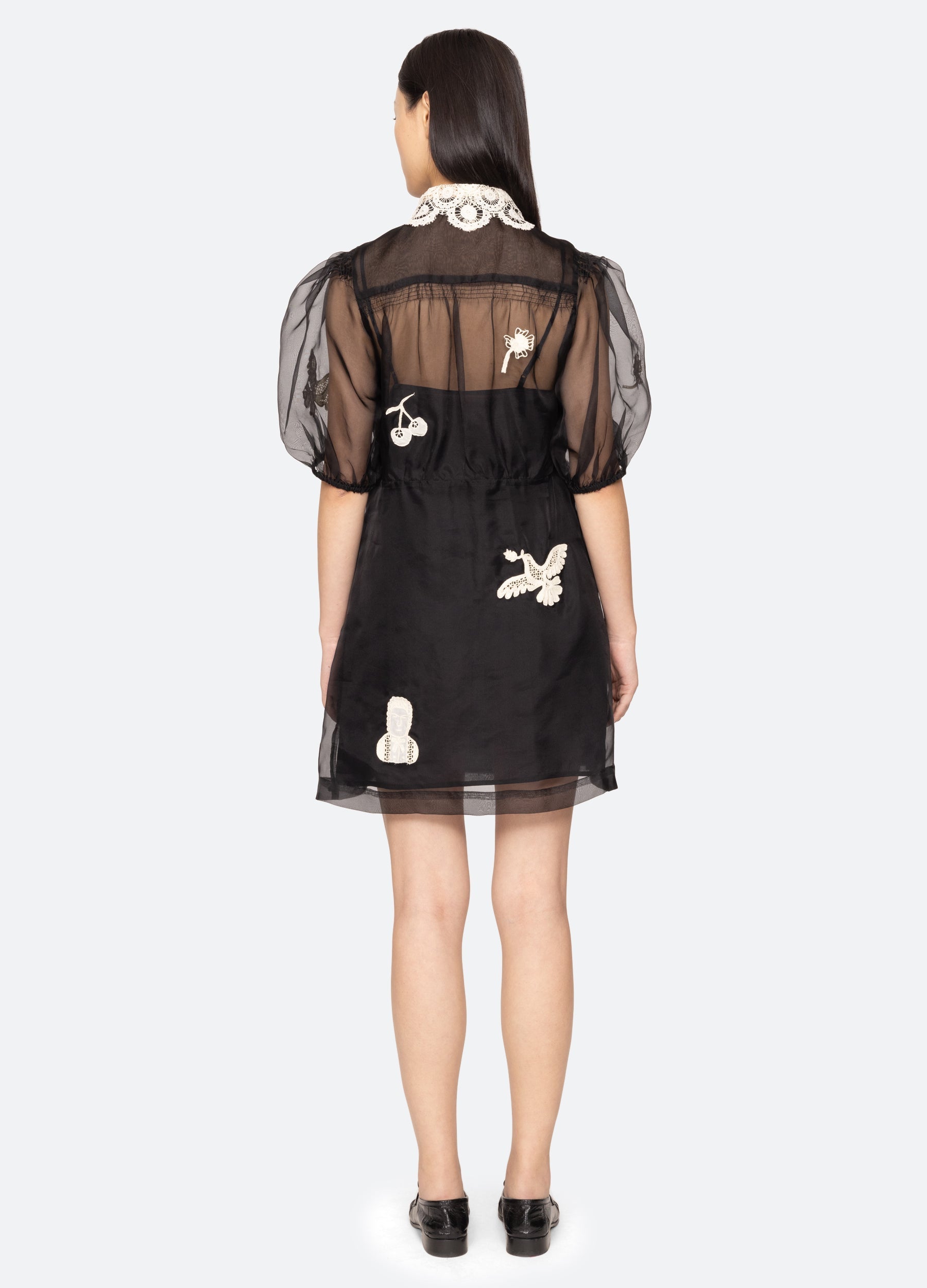 Sea NY Ellison Mini Dress - Black