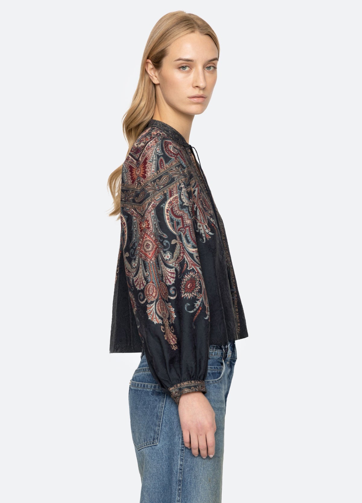 Sea NY Hyacinth Top - Navy