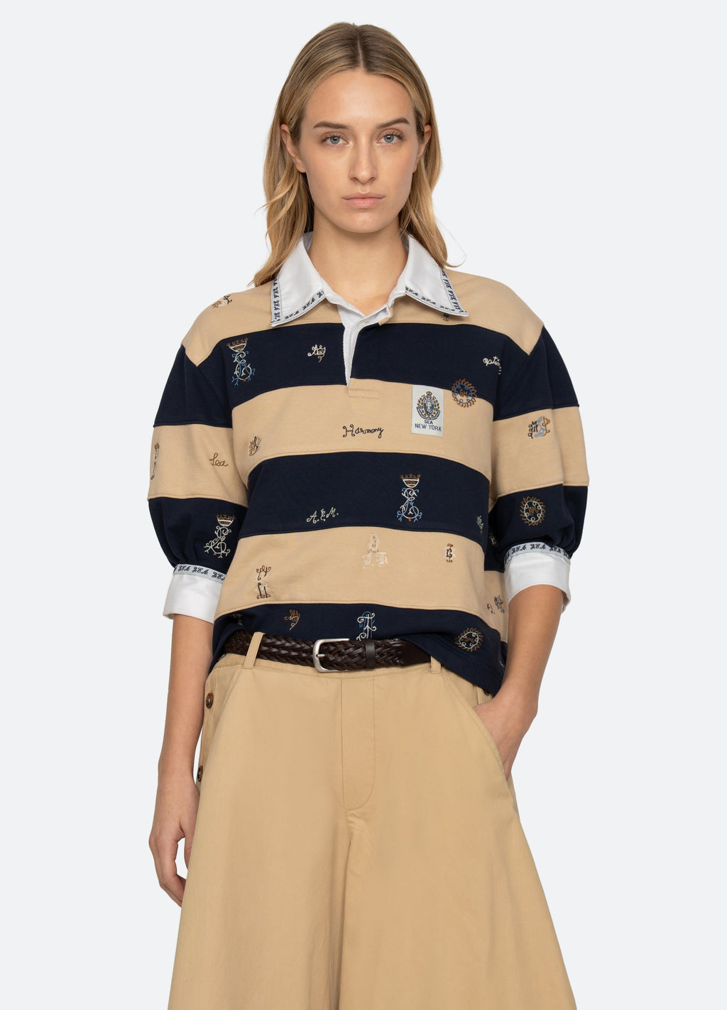 Sea NY Juliet Rugby Top