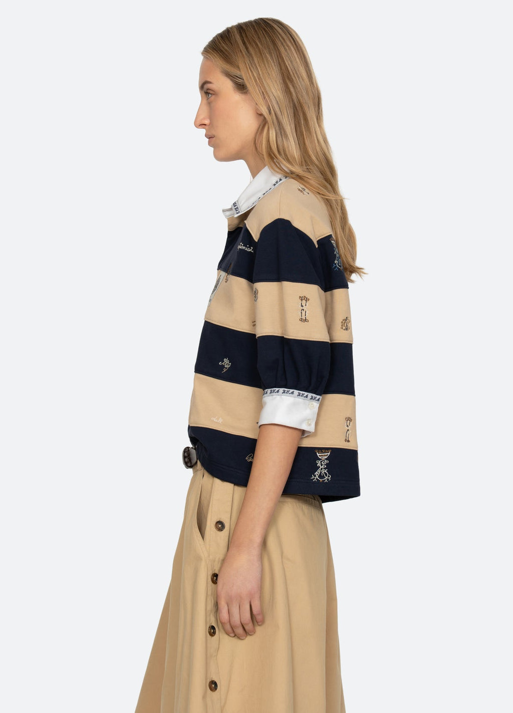 Sea NY Juliet Rugby Top
