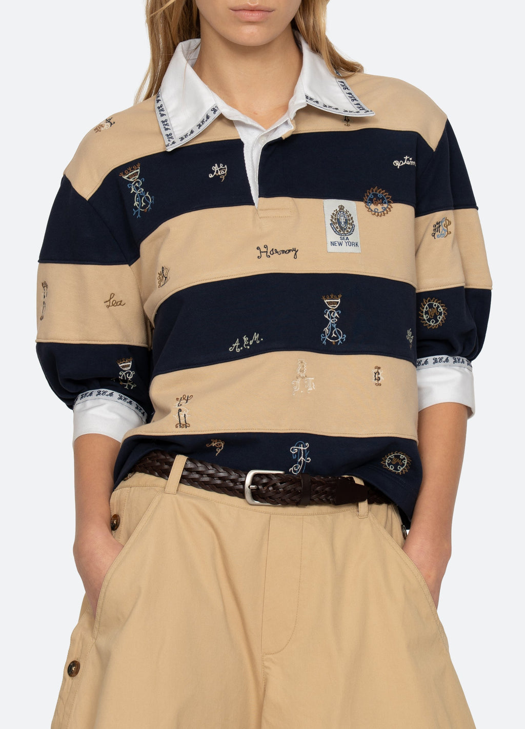 Sea NY Juliet Rugby Top