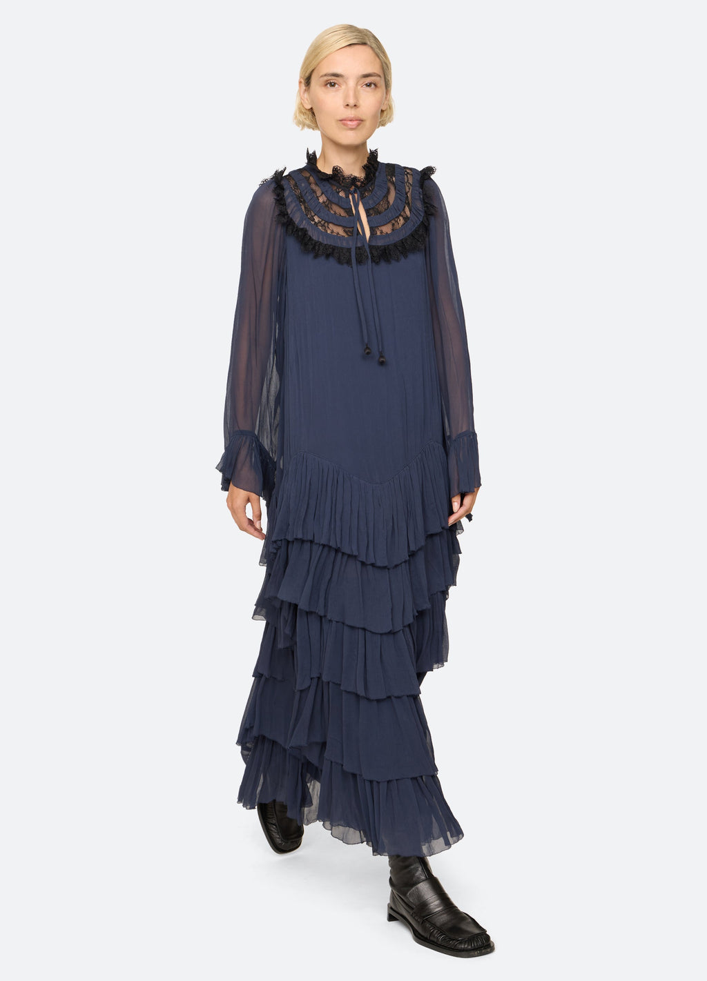 Sea NY Margaret Dress - Blue