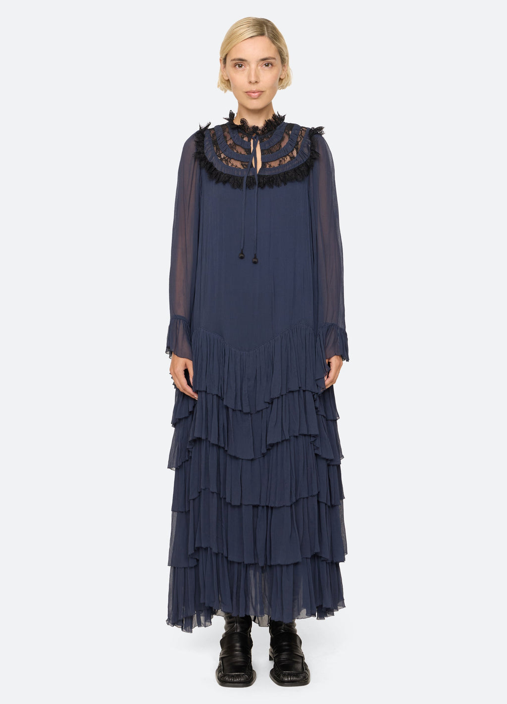 Sea NY Margaret Dress - Blue