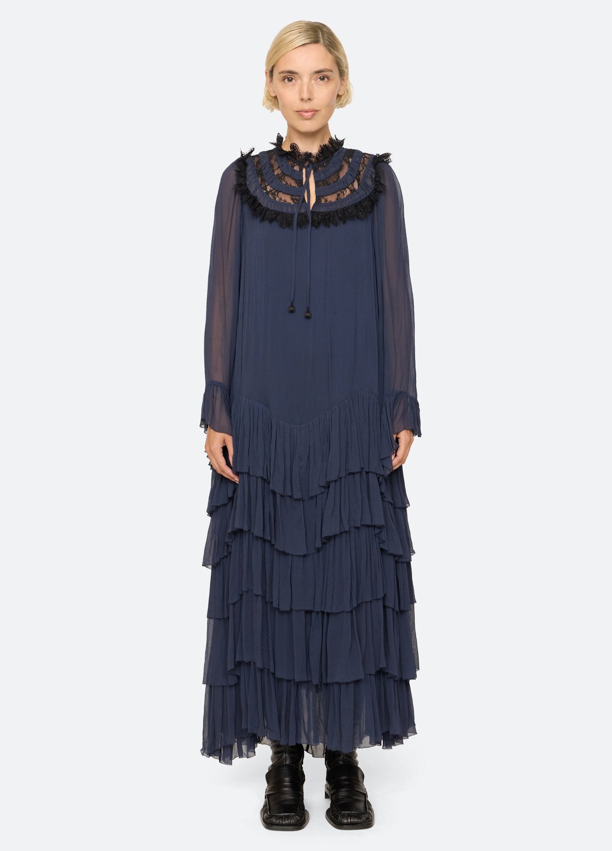 Sea NY Margaret Dress - Blue
