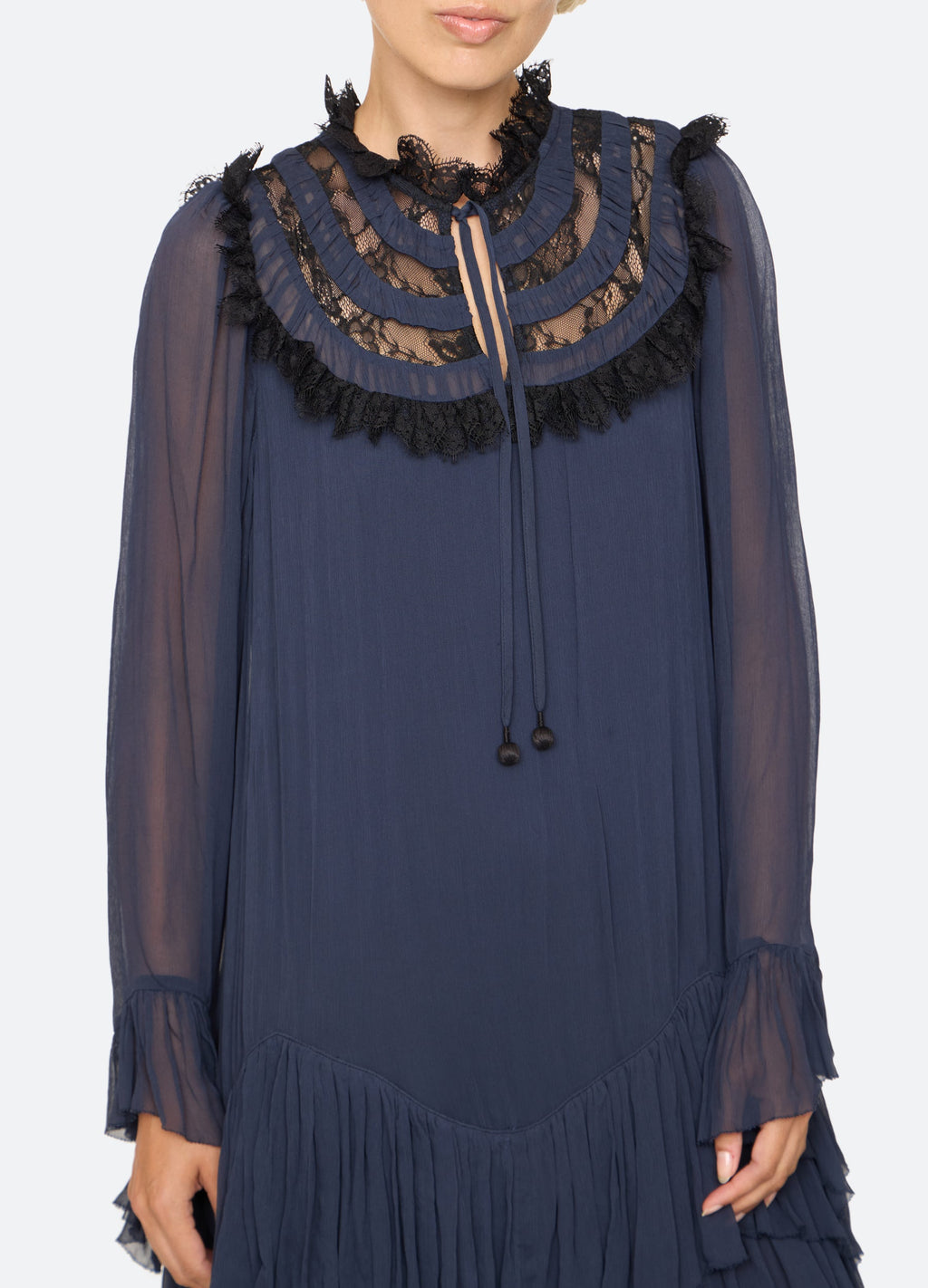 Sea NY Margaret Dress - Blue