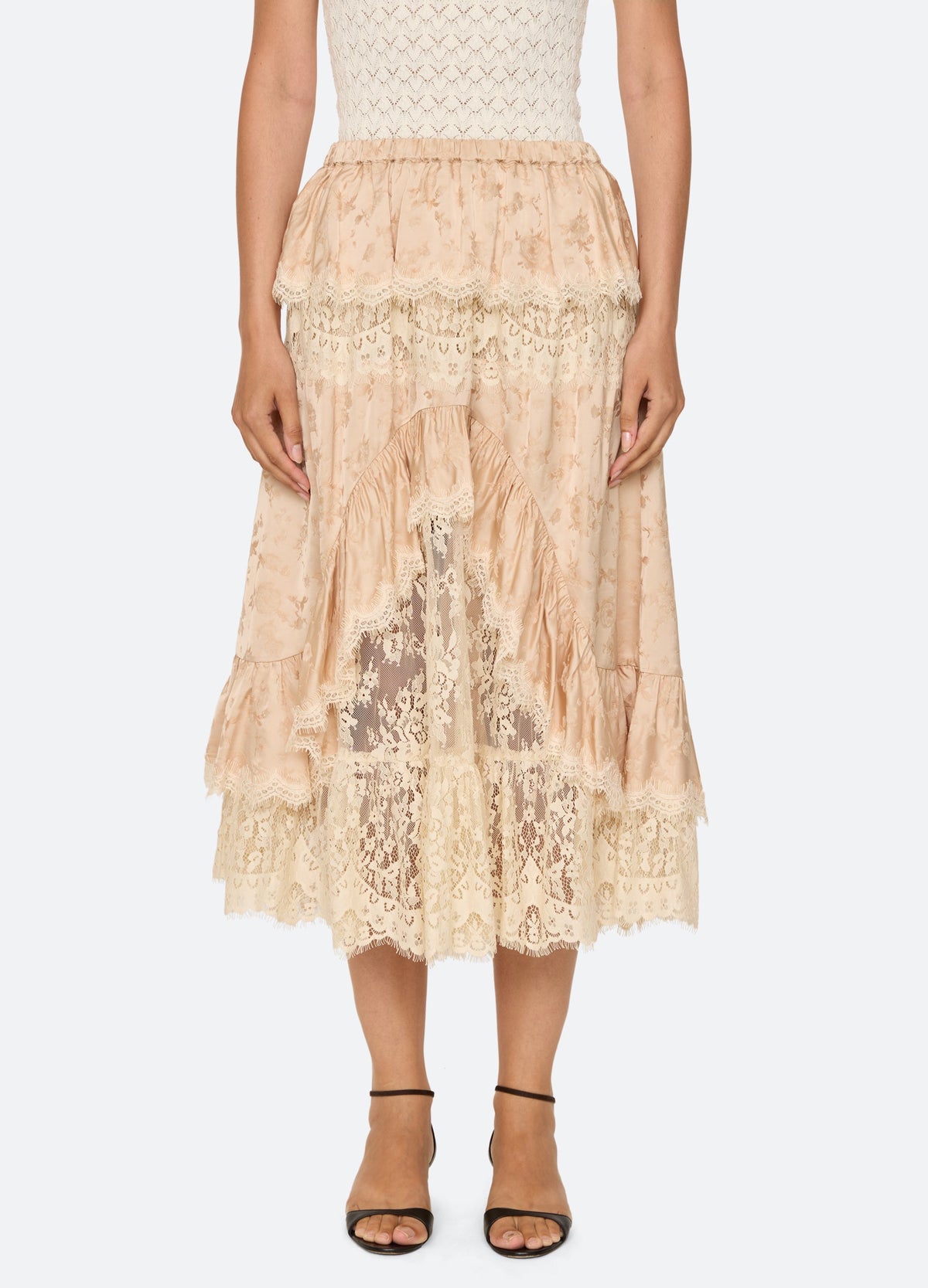 Sea NY Shay Skirt - Nude