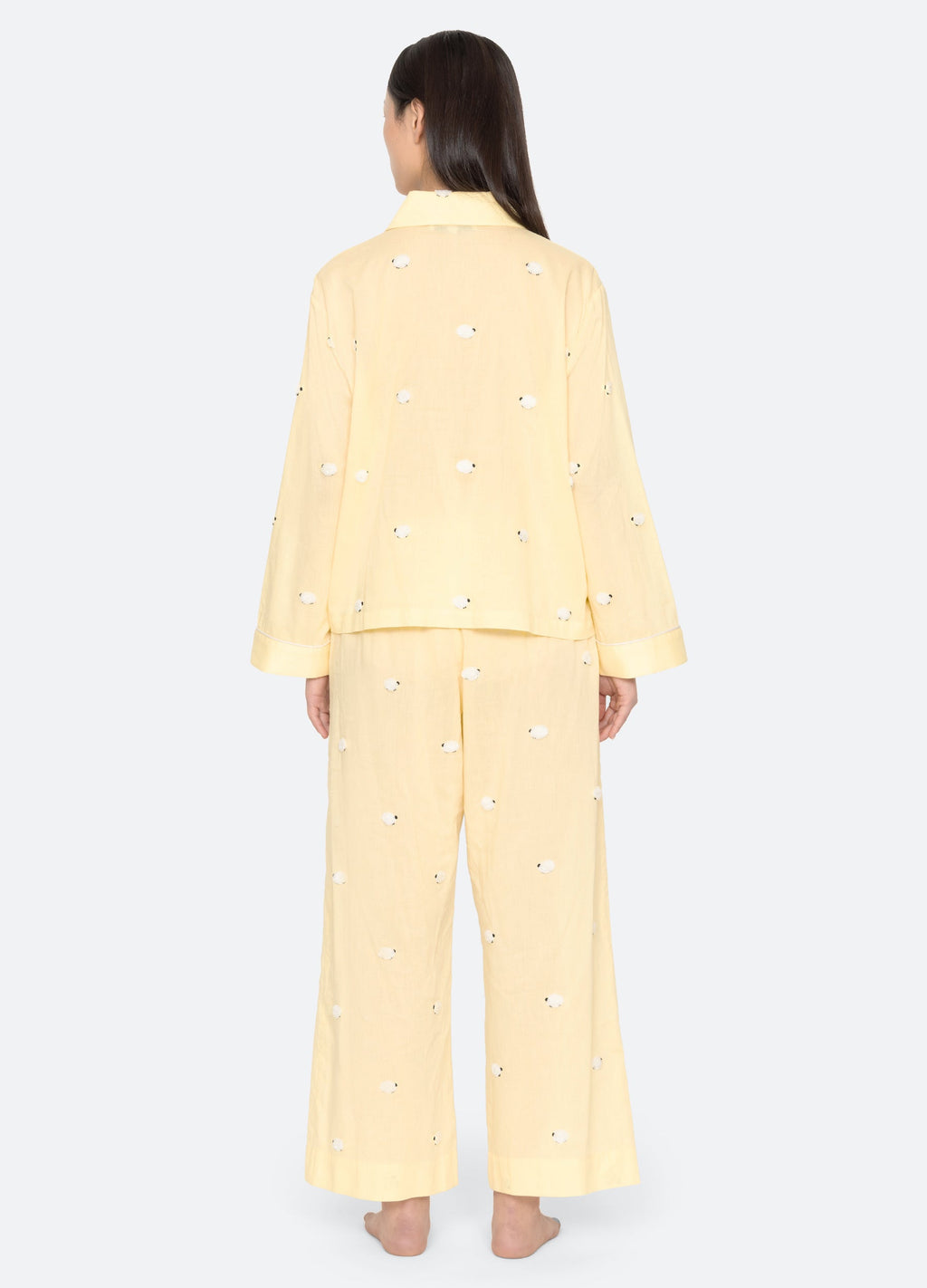 Sea NY Sheep PJ Set - Yellow