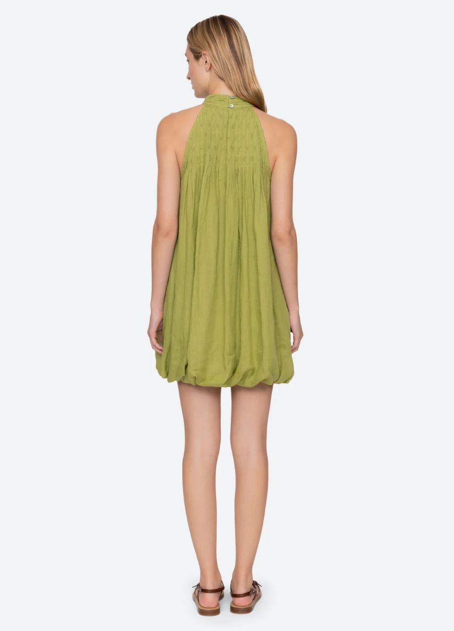 Sea NY Violet Halter Mini Dress