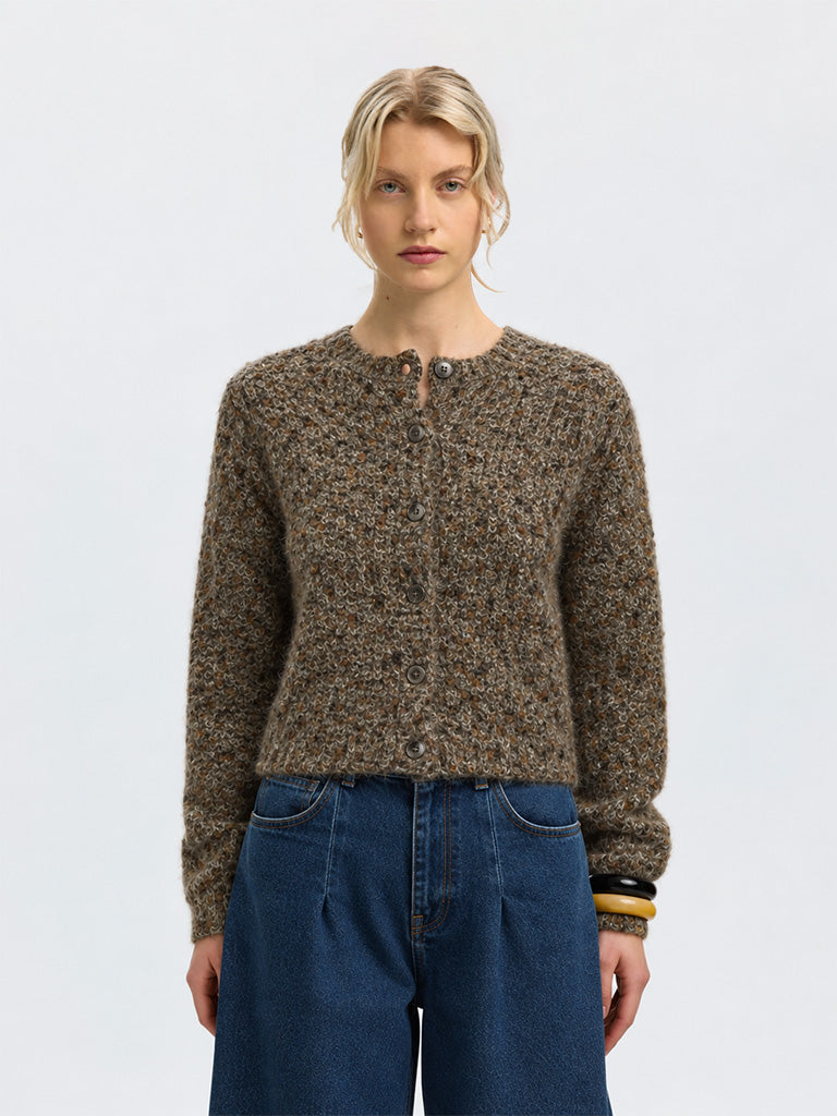 Selected Wool Blend Cardigan