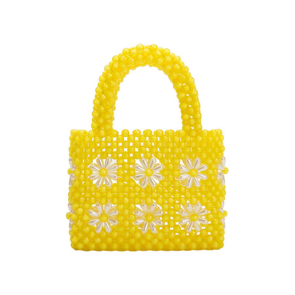 Melie Bianco Selena Beaded Top Handle Bag