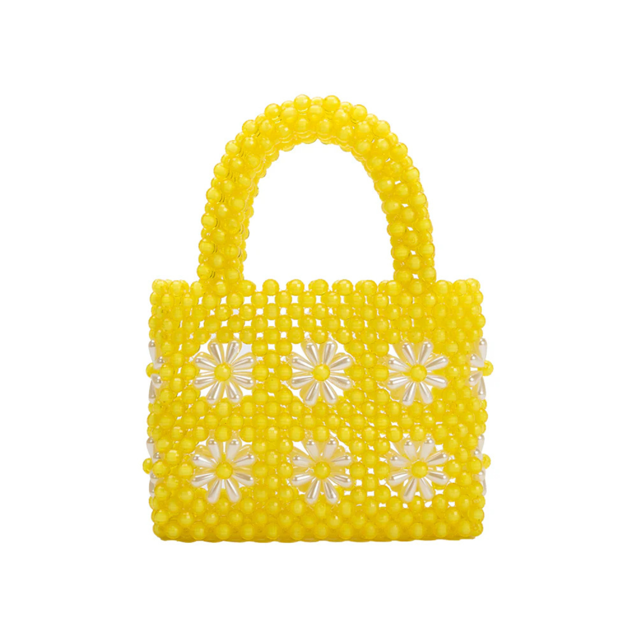Melie Bianco Selena Beaded Top Handle Bag