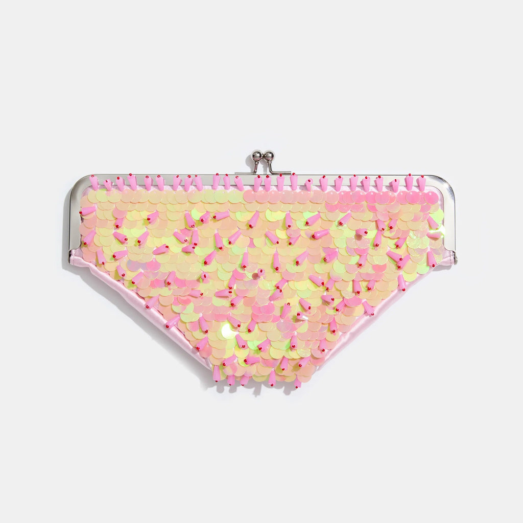 Edie Parker Sequins Undies Clutch