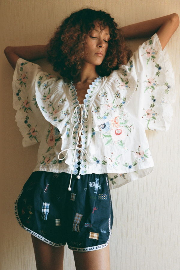 Sea NY Serafina S/S Top - Cream