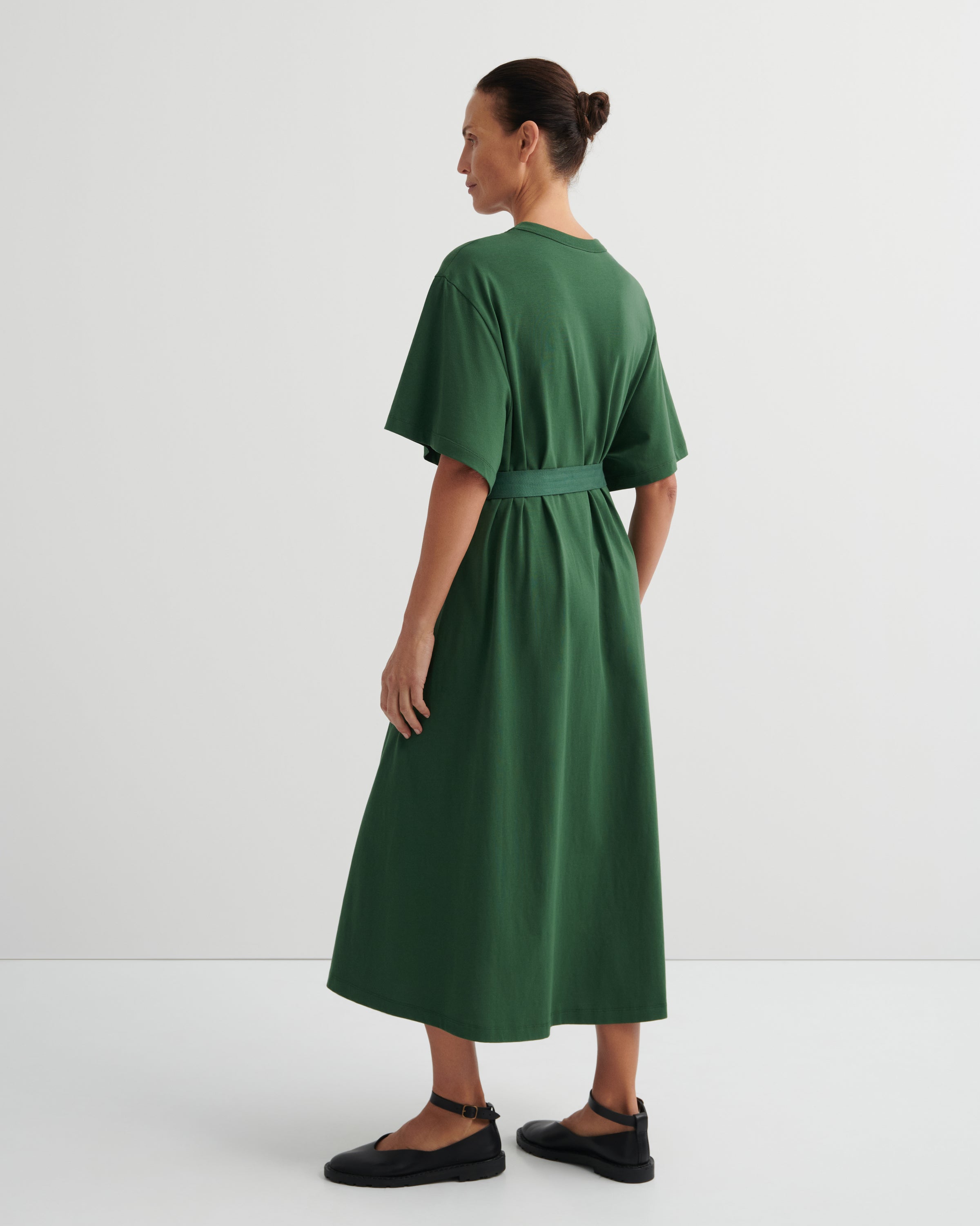 Kowtow Shadow Dress - Forest