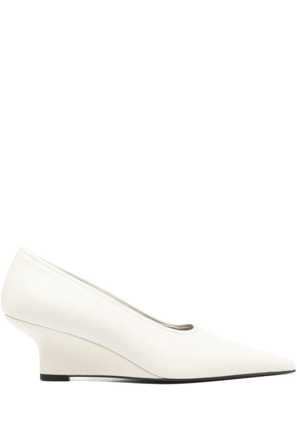Totême Sharp Nappa Wedge Pumps