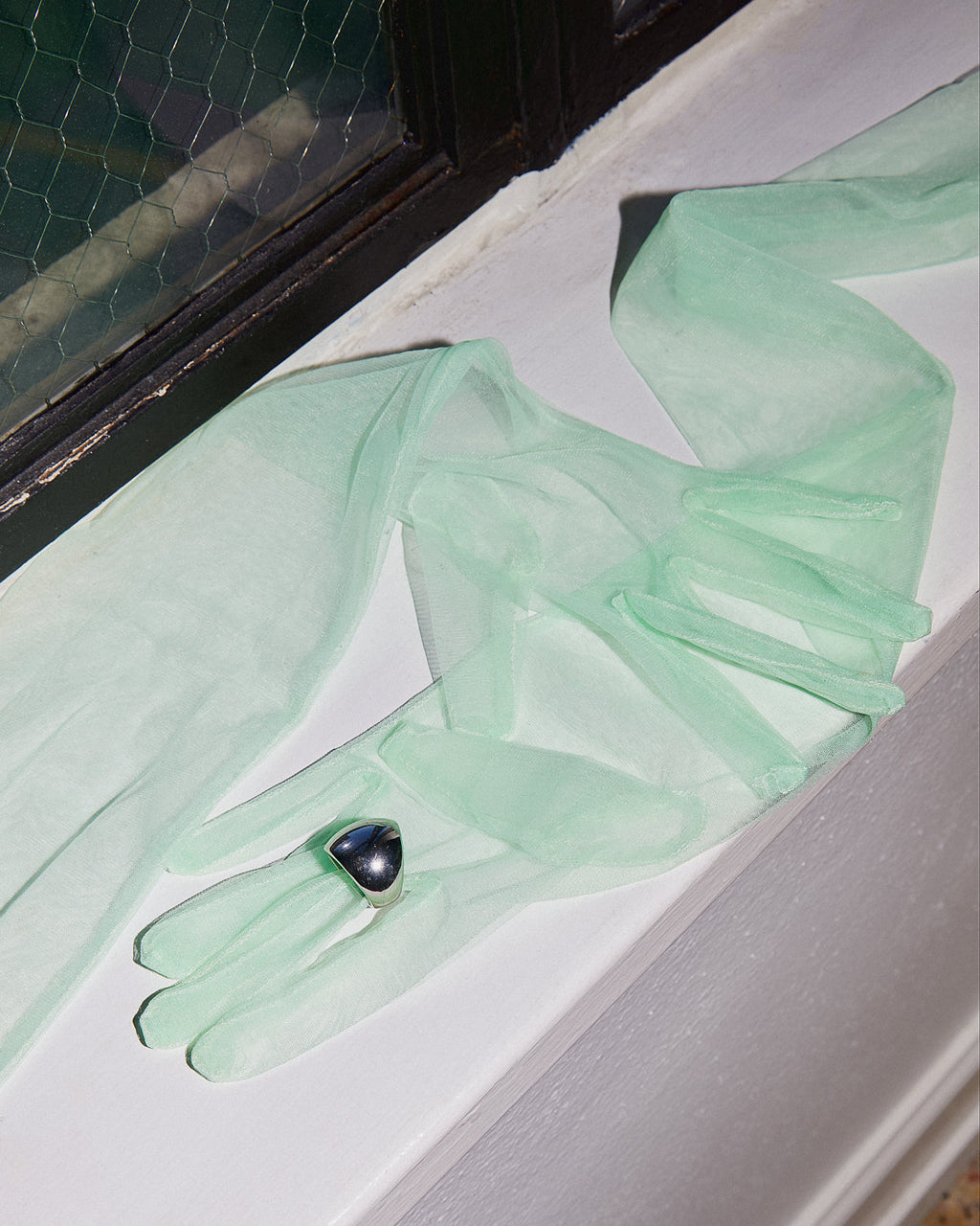 MARGARET Sheer Opera Gloves