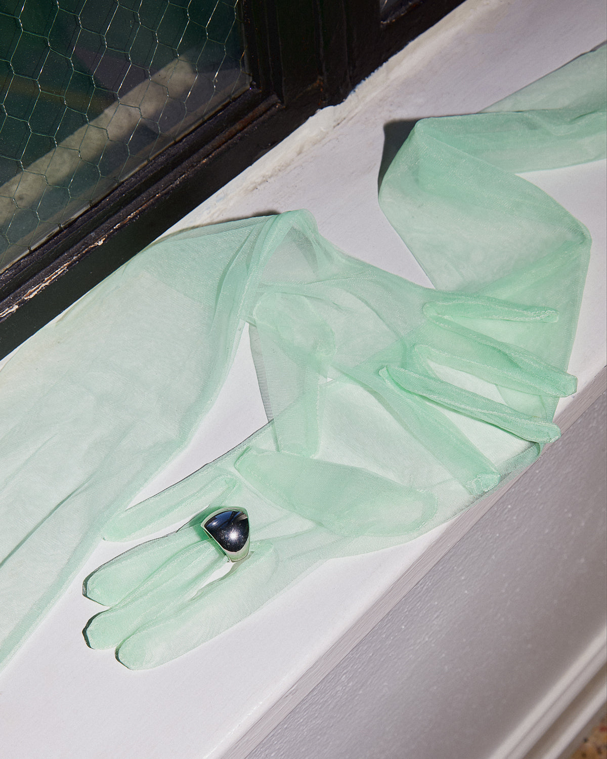 MARGARET Sheer Opera Gloves