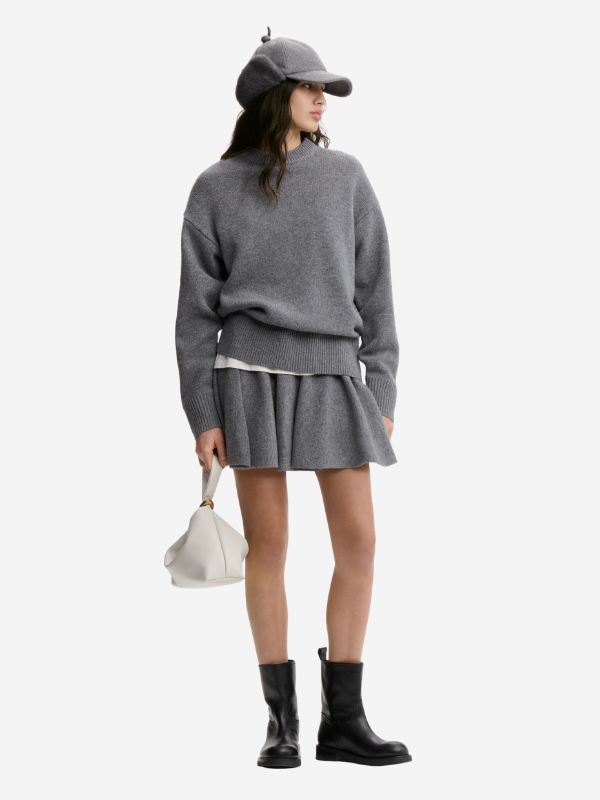 By Malene Birger Sherry Wool Skirt