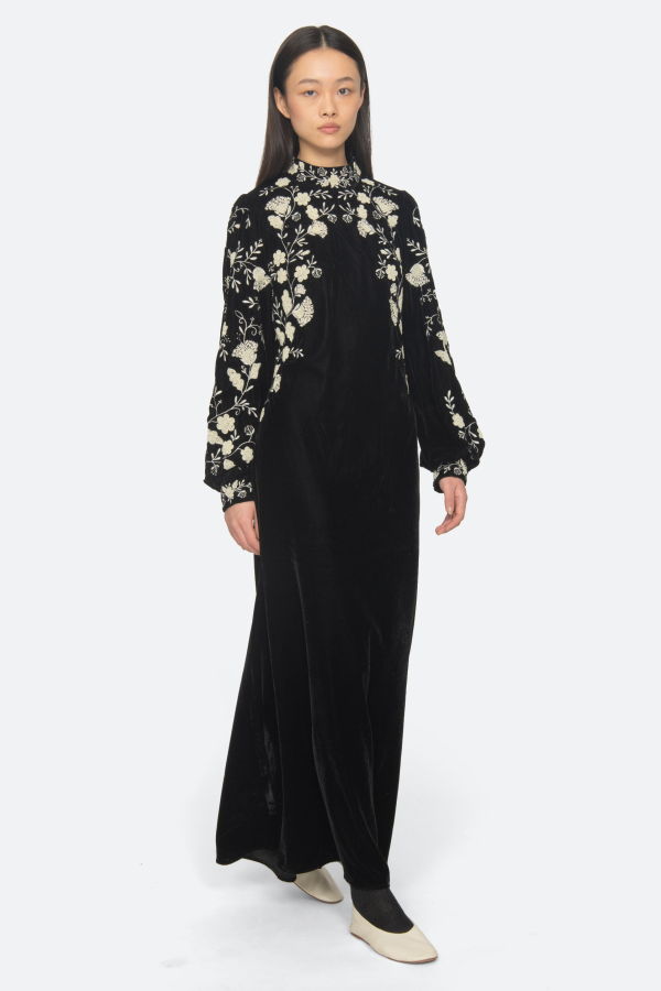 Sea NY Shiloh Dress - Black