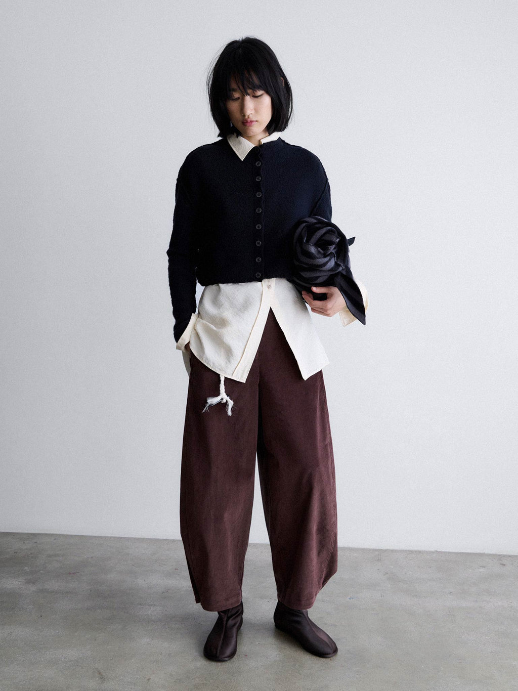 Rus Shisen Cardigan - Black