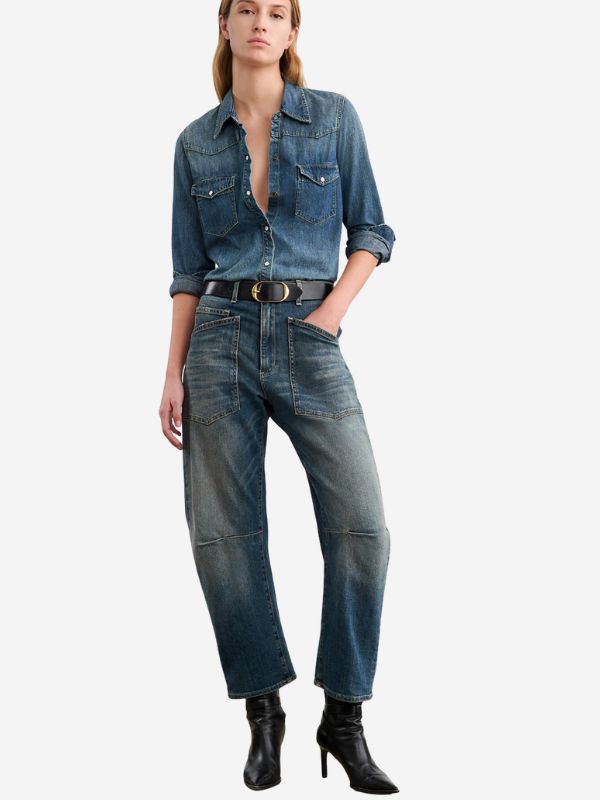 Nili Lotan Shon Jean Jeans - Classic Wash