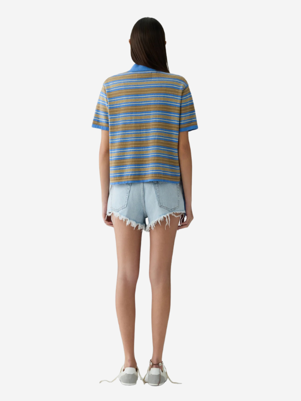 Guest in Residence Short Sleeve Stripe Rugby