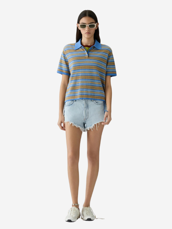 Guest in Residence Short Sleeve Stripe Rugby