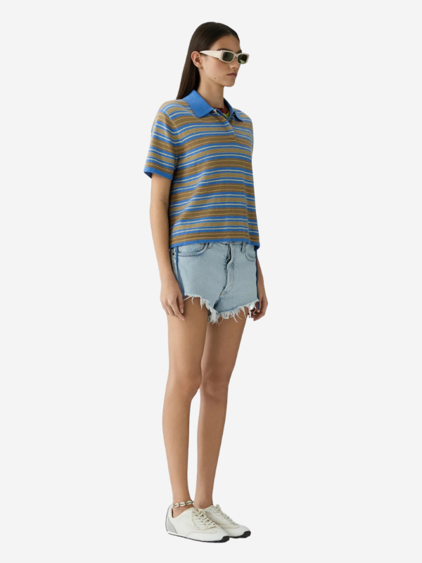 Guest in Residence Short Sleeve Stripe Rugby