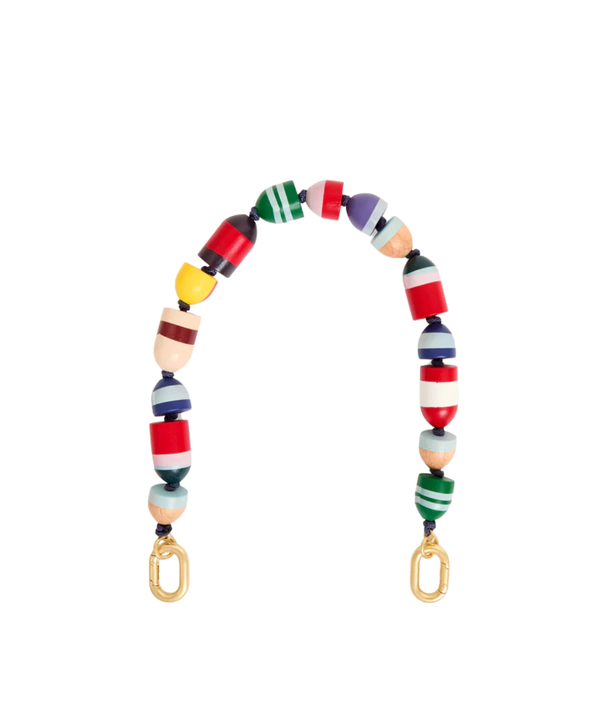 Clare V. Shortie Strap - Buoy Multi Color