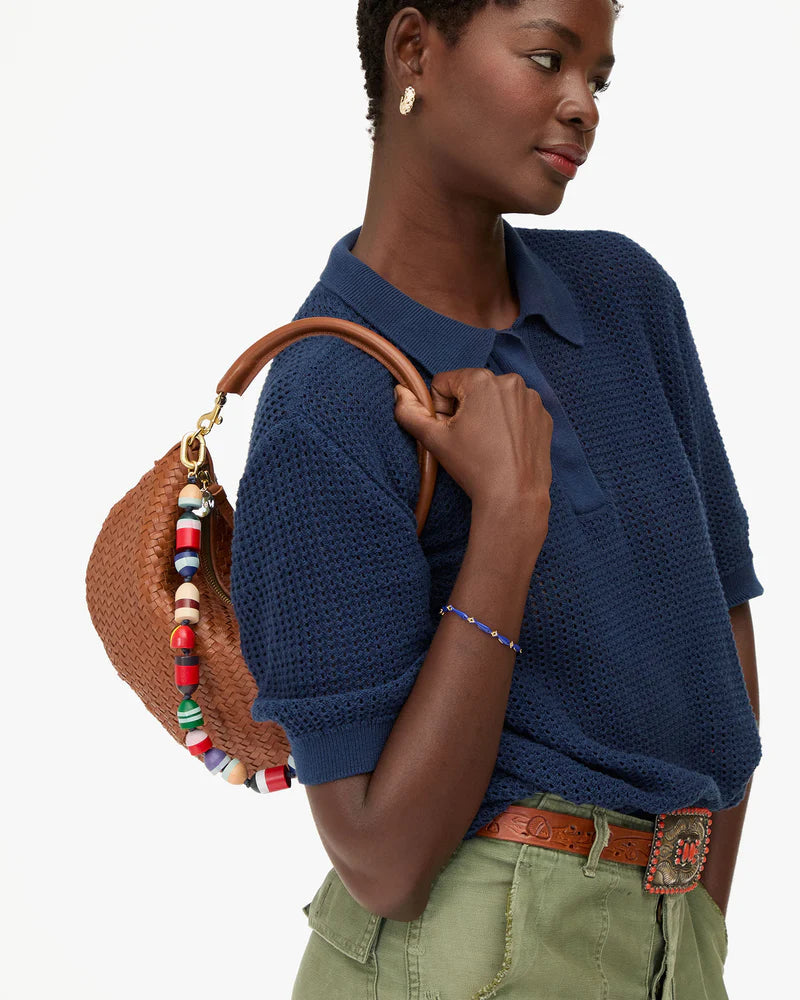 Clare V. Shortie Strap - Buoy Multi Color