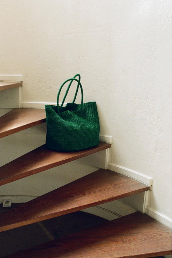 Elaree Shoulder Tote Bag - Emerald