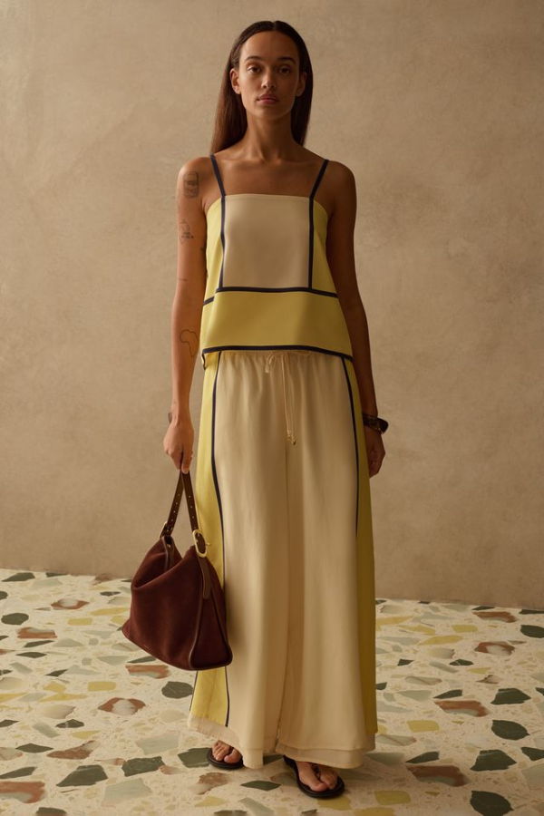 Sancia Sian Top - Canary Stripe