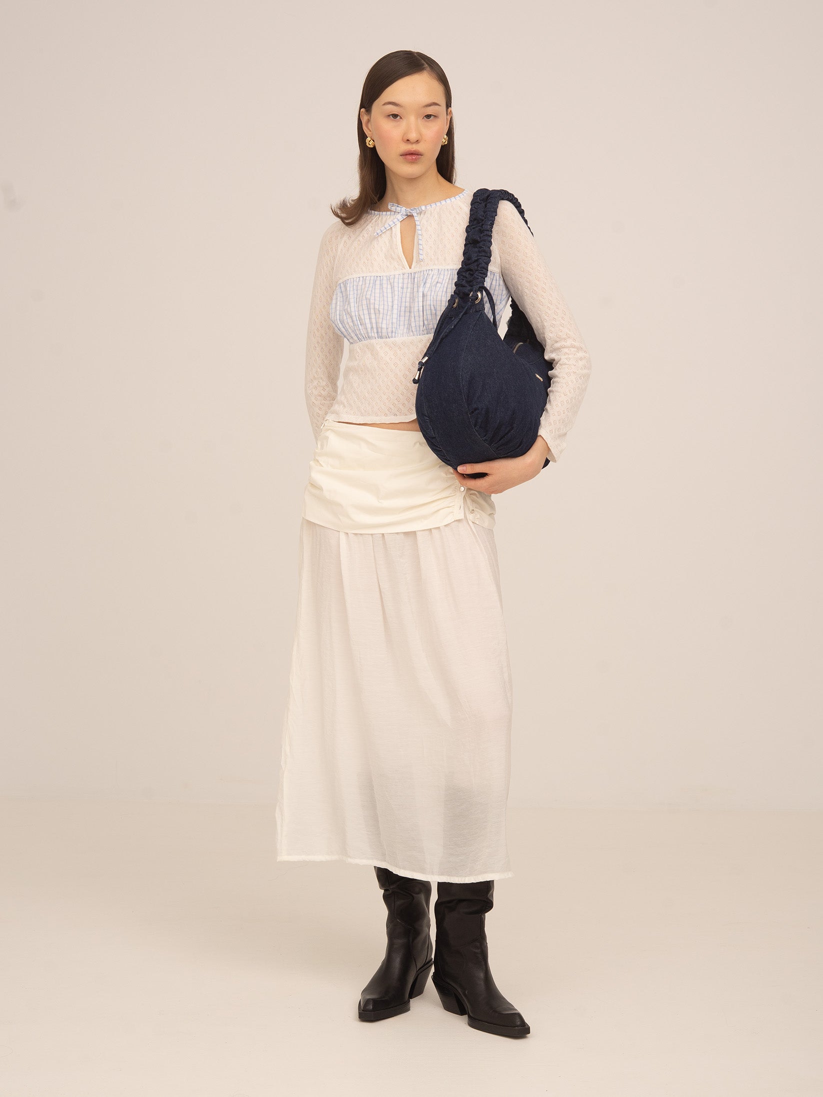 Carmensays Sidewalk Midi Skirt